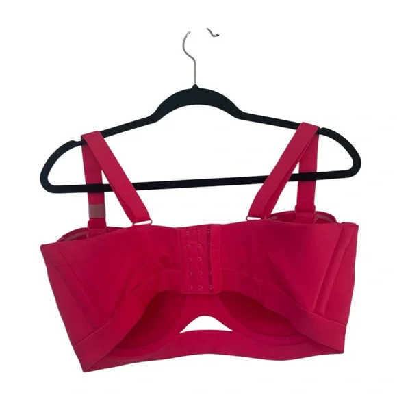 Cacique Pink Comfort Bliss Convertible Bra - Size 38G - Picture 2 of 5